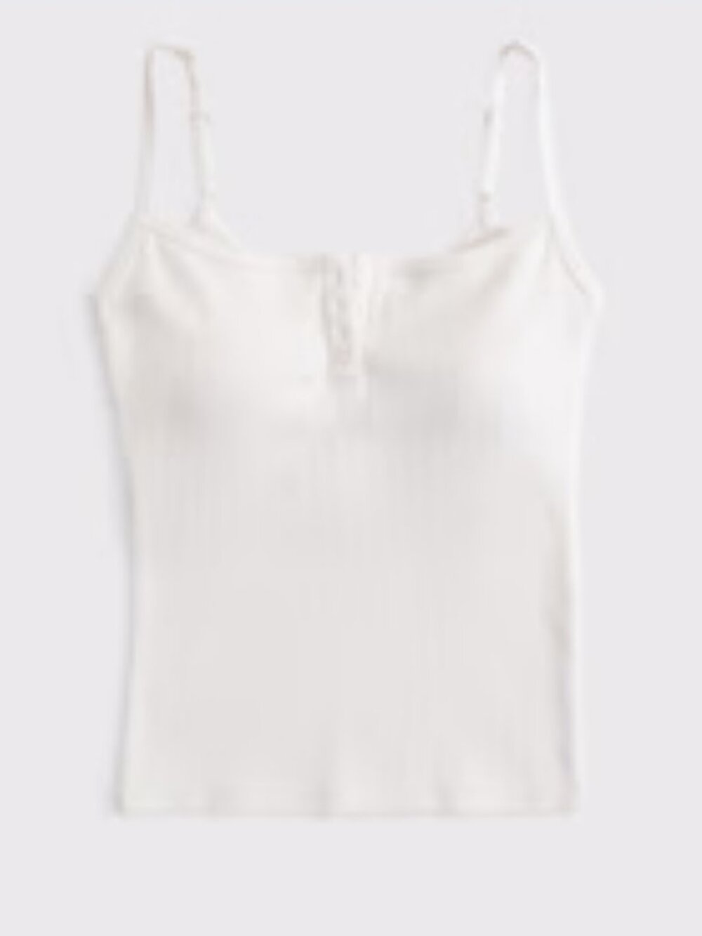 Bra-Free Rib Henley Tank